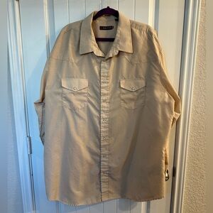 Men’s Vintage Pearl Snap Dress Shirt